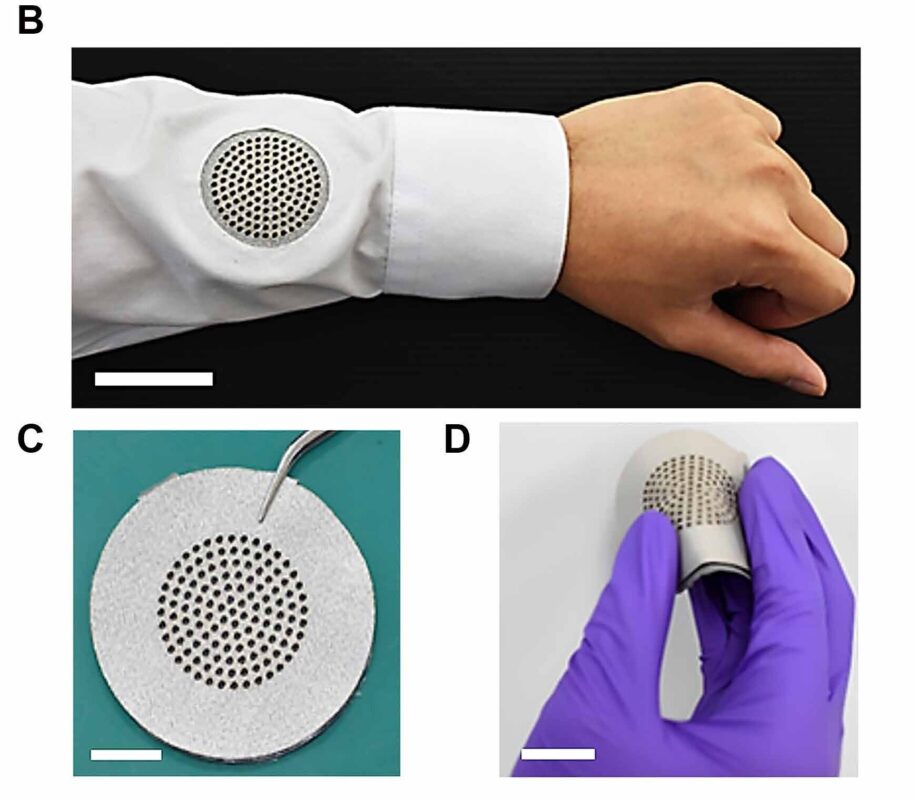 How a fabric patch uses static electricity in your clothes to let you chat with AI and control smart devices