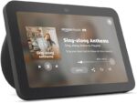Amazon Echo Show 8, With Spatial Audio, Smart Home Hub, ideal for open living spaces, includes Alexa, Charcoal - Image 3