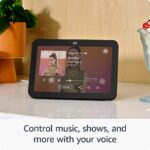 Amazon Echo Show 8, With Spatial Audio, Smart Home Hub, ideal for open living spaces, includes Alexa, Charcoal - Image 6