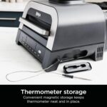 Ninja DG551 Foodi Smart XL 6-in-1 Indoor Grill with Air Fry, Roast, Bake, Broil, & Dehydrate, Foodi Smart Thermometer, 2nd Generation, Black/Silver - Image 11