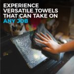 The Rag Company - All-Purpose Microfiber Terry Cleaning Towels - Commercial Grade, Highly Absorbent, Lint-Free, Streak-Free, Kitchens, Bathrooms, Offices, 300gsm, 12in x 12in, Royal Blue (12-Pack) - Image 10