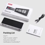 ULANZI TC001 Smart Pixel Clock, Gaming Setup Digital Alarm Clock with Weather - Awtrix Simulator - WiFi Connect, Social Media Counter, Retro Pixel Art Clock for Gaming Room,Bedside, Office Decor - Image 10