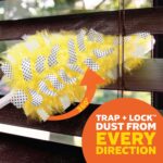 Swiffer Dusters Refill for Cleaning, Feather & Microfiber Duster Disposable Alternative, for Dusting Furniture, Blinds, Ceiling Fans, Walls, Helps Remove Allergens, Heavy Duty, Lavender, 11ct - Image 8