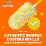 Swiffer Dusters Refill for Cleaning, Feather & Microfiber Duster Disposable Alternative, for Dusting Furniture, Blinds, Ceiling Fans, Walls, Helps Remove Allergens, Heavy Duty, Lavender, 11ct - Image 13