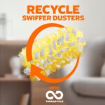 Swiffer Dusters Refill for Cleaning, Feather & Microfiber Duster Disposable Alternative, for Dusting Furniture, Blinds, Ceiling Fans, Walls, Helps Remove Allergens, Heavy Duty, Lavender, 11ct - Image 14