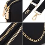 UTO Small Crossbody Bags for Women 3 in 1 Trendy Belt Purse Fashion Designer Mini Cute Sling Fanny Chest Pack - Image 5