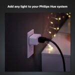 Philips Hue Smart Plug, White - 2 Pack - Turns Any Light Into a Smart Light - Control with Hue App - Compatible with Alexa, Google Assistant, and Apple HomeKit - Image 4