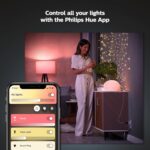 Philips Hue Smart Plug, White - 2 Pack - Turns Any Light Into a Smart Light - Control with Hue App - Compatible with Alexa, Google Assistant, and Apple HomeKit - Image 6