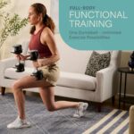 Lifepro Adjustable Dumbbells – 25lb Pair or 90lb Single, Quick-Select Hand Weights for Men/Women – Space Saving Exercise Fitness Dumbbells for Home Gym Strength & Weight Training - Image 8