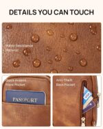 Telena Small Sling Bag for Women Leather Crossbody Fanny Packs Chest Bag for Women - Image 5
