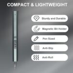 Mini Electric Screwdriver, 30 in 1 Small Electric Screw Driver Kit with 24 Magnetic Bits,3 LED Lights， Precision Cordless Repair Tool for Phone, Camera, Laptop, Watch - Image 6