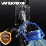 DDMY 24 Packs Hooks for Hanging Wall Hooks Transparent Reusable Waterproof Adhesive Hook for Kitchen Curtain, Towel Hook for Bathrooms, Heavy Duty Self Coat Hook for Walls No Damage - Image 4