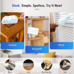 50 Count 180° Multi-Surface Feather Duster Refills Compatible with Swiffer Handle, Heavy Duty Duster Replacement with 1 Handle - Image 5