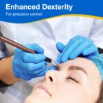 Schneider Nitrile Exam Gloves, Blue Disposable Gloves, Medical Grade, Food Grade, Latex Free - Image 4