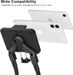 B-Land Cell Phone Holder, Universal Mobile Phone Stand, Lazy Bracket, DIY Flexible Mount Stand with Multiple Function (Black) - Image 4