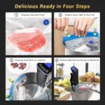 INKBIRD WIFI Sous Vide Cooker ISV-100W, 1000 Watts Sous Vide Machine Immersion Circulator with 14 Preset Recipes on APP & Calibration Function, Thermal Immersion, Fast-Heating with Timer - Image 9