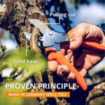 Original LÖWE Professional Anvil Pruner Garden Tools 1.104 | Robust & Sharp Hedge Trimmer | Use As Pruners, Garden Shears, Heavy Duty Handheld, Pruning Shears for Gardening | Made in Germany - Image 5