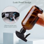 Wedama Spray Nozzle for for 8 oz and 16 oz Glass Spray Bottles, Black Trigger Sprayers Replacement with Mist Stream Sprayer Adjustable Spray Bottle Nozzles - 2Pack - Image 5