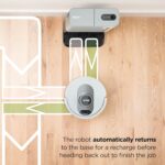 Shark AI Ultra Voice Control Robot Vacuum with Matrix Clean Navigation, Home Mapping, 60-Day Capacity, XL Self-Empty Base for Homes with Pets, Carpet & Hard Floors, Cool Grey - Image 6