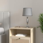 Bedrooms Touch Control Bedside Lamp with USB C+A, 3 Way Dimmable Nightstand Lamps with USB Port, Brushed Nickel Table Lamp for Living Room Guest Room Bed Side End Table, Set of 2 - Image 3