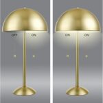 Globe Electric 12976 Haydel 21" 2-Light Table Lamp, Matte Brass, Double On/Off Pull Chain - Image 6