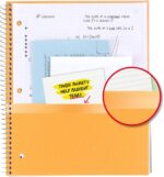 Five Star Spiral Notebook + Study App, 6 Pack, 1 Subject, Graph Ruled Paper, 8-1/2" x 11", 100 Sheets, Fights Ink Bleed, Water Resistant Cover, Assorted Colors (73549) - Image 6