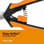 Fiskars Micro-Tip Pruning Snips - 6" Garden Shears with Sheath and Comfort Grip - Sharp Steel Blades - Quality Pruning Shears for Plants in Grow Tents and Hydroponics - Garden Tools - Image 5