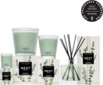 NEST New York Reed Diffuser, Wild Mint & Eucalyptus - 5.9 fl oz - Fragrance for Up to 90 Days - Reusable, Refillable Glass Holder - Includes 8 All-Natural Reed Sticks - Flame Free - Image 8