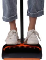 TreeLen Broom and Dustpan Set with 52" Long Handle for Home Kitchen Room Office Lobby Floor Use Upright Stand Up Stand Up Broom with Dustpan Combo - Image 7