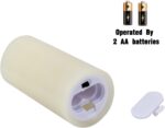 Vinkor Flameless Candles Battery Operated Candles Real Wax Pillar LED Candles with 10-Key Remote and Cycling 24 Hours Timer (Ivory 4" 5" 6" 7" 8" 9") - Image 8