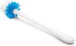 OXO Good Grips Compact Toilet Brush & Canister, Toilet Bowl Brush and Holder with Automatic Canister Door, Bathroom and Small Spaces Cleaning Supplies Essential - Image 8