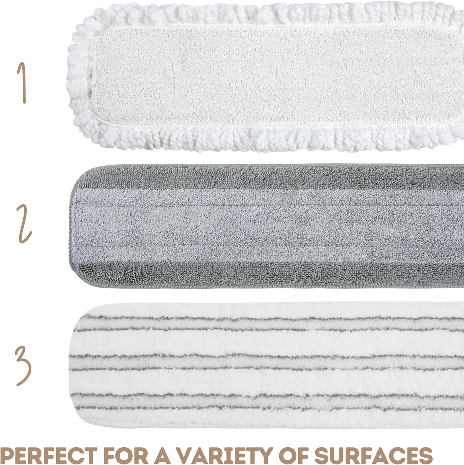 Quick Shine Ultimate Gold Spray Mop Kit | All-in-One 11 Pc Kit w/ Interchangeable Attachments | Floor Cleaner Included | No Batteries Needed | Pro Cleaning System for All Floor Types | 2-in-1 Mop - Image 10