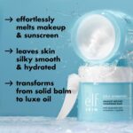 e.l.f. SKIN Holy Hydration! Makeup Melting Cleansing Balm, Face Cleanser & Makeup Remover, Infused with Hyaluronic Acid to Hydrate Skin - Image 5