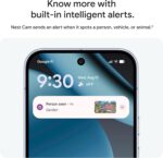 Google Nest Cam Outdoor (Wired, 2nd Gen) - Security Camera with 2K Video and Gemini, Night Vision, 2-Way Audio - Works with Google Home - 2025 Model - Snow - Image 8