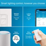 Lutron Caseta Smart Lighting Smart Hub for Light Bulbs and Fans, Compatible w/ Amazon Alexa, Apple Homekit, Google Home, 75 Device Capacity, L-BDG2-WH, White - Image 5