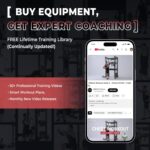 Mikolo Folding Squat Rack, Wall Mounted Power Rack with Cable Crossover Machine & LAT Pull Down, Functional Trainer with 5 Adjustable Function Modes, for Home Gym and Space Saving - Image 8