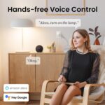 GHome Smart Plug Mini, WiFi Smart Outlet Plug Works with Alexa and Google Home, Timer Outlet with APP Control, 2.4GHz Network Only, No Hub Required, ETL FCC Listed (4 Pack), White - Image 3