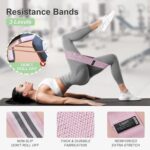 Booty Bands Set, Resistance Bands for Working Out, Exercise Bands for Women and Men Legs and Butt, Stretch Bands for Pilates, Yoga Starter Set - Image 3