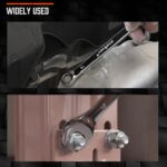 HORUSDY 12-Piece Metric Wrench Set | Combination Wrench Set with Organizer | 12 Point | 8mm - 19mm | Chrome Vanadium Steel - Image 8