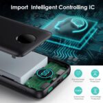 Portable Charger Power Bank 30,800mAh LCD Display Power Bank,25W PD Fast Charging +QC 4.0 Quick Phone Charging Power Bank Tri-Outputs Battery Pack Compatible with iPhone,Android etc(Black) - Image 6