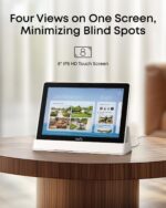 eufy Security eufy Smart Display E10, Smart Home Hub, 8" Control Panel, Compatible Devices, Four Views on One Screen, Instant Door Alerts, Daily Event Reports, One Tap Control - Image 3