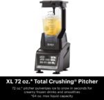 Ninja BL642 Nutri Ninja Personal & Countertop Blender with 1200W Auto-iQ Base, 72 oz. Pitcher, and 18, 24, & 32 oz. To-Go Cups with Spout Lids, For Smoothies, Shakes & More, Dishwasher Safe, Black - Image 4