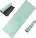 Non-Slip Yoga Mat with Alignment Marks – Lightweight Exercise Mat with Carry Strap for Home Workout or Travel by Wakeman Outdoors - Image 6