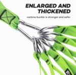 Resistance Bands, Heavy Duty Exercise Bands for Working Out, Workout Bands with Handles, Stretch Band for Men, Fitness Bands for Home Workouts, Muscle Training, Strength, Slim, Yoga - Image 6