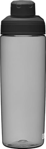 CamelBak Chute Mag BPA Free Water Bottle with Tritan Renew - Magnetic Cap Stows While Drinking, 20oz, Charcoal - Image 3