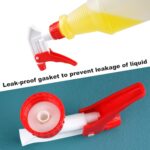 Spray Bottle Nozzles Plastic Heavy Duty Trigger Spray Nozzle Replacement Head 6Pcs Leak Proof Water Bottle Spray Nozzles Adjustable Head Sprayer - Image 6