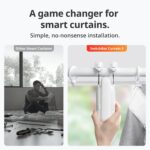 SwitchBot Automatic Curtain Opener - Bluetooth Remote Control Smart Curtain with App/Timer, Upgraded High-Performance Motor, Add SwitchBot Hub to Work with Alexa, Google Home, HomeKit - Image 4