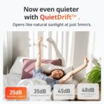 SwitchBot Automatic Curtain Opener - Bluetooth Remote Control Smart Curtain with App/Timer, Upgraded High-Performance Motor, Add SwitchBot Hub to Work with Alexa, Google Home, HomeKit - Image 6