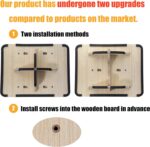 Adult Professional Wooden Balance Board - 350 lbs Non-Slip Balance Board Design, Suitable for Physical Therapy and Under-Desk Use, 2 Simple Setup Methods, Durable and Stable Wooden Board - Image 4