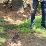 Rake for Leaves, Small Leaf Rake for Garden, 70-inch Adjustable Metal Rakes-Tool with 11 Steel Tines for Gardening, Yard, Shrub, Flower Beds, Lawns - Image 8